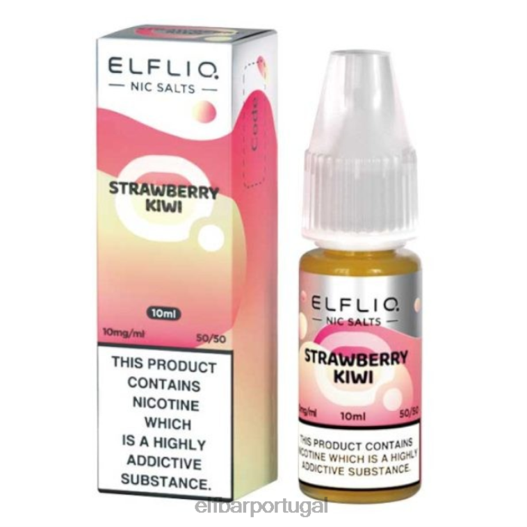 6FN06181 sais elfbar elfliq nic - kiwi morango - 10ml-20 mg/ml Uma cor cigarros eletrônicos