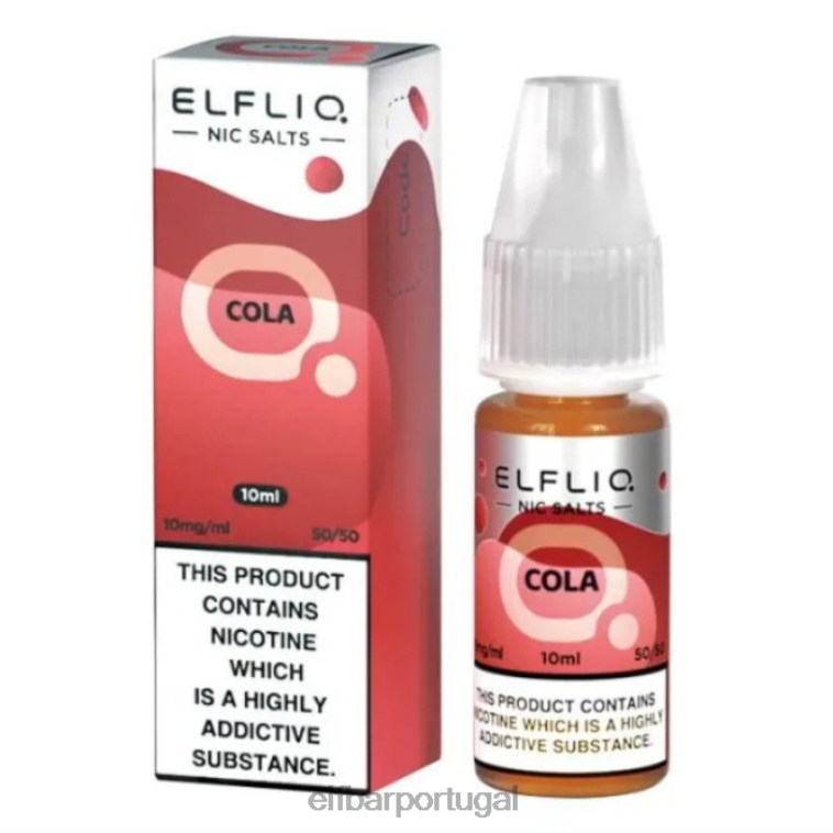 6FN06193 sais elfbar elfliq nic - cola - 10ml-5mg Uma cor cigarros eletrônicos