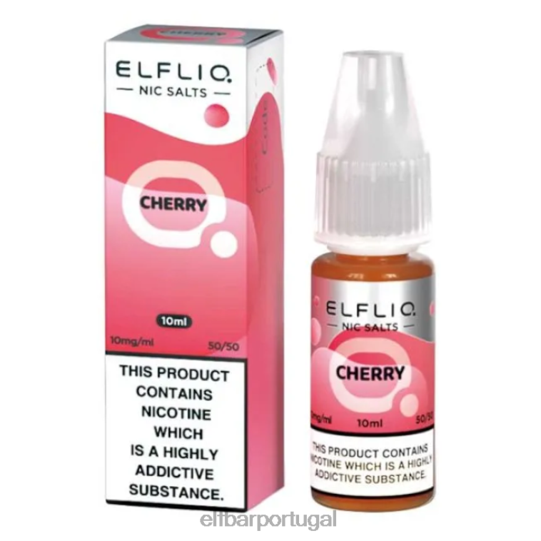 6FN06199 sais elfbar elfliq nic - cereja - 10ml-10 mg/ml Uma cor cigarros eletrônicos