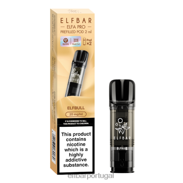 6FN06101 elfbar elfa pro cápsulas pré-cheias - 20 mg - 2 unidades elfo turbo cigarros eletrônicos