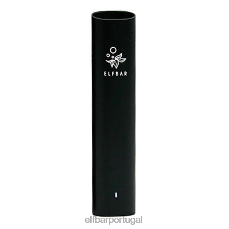 6FN06135 Kit vape elfbar mate 500 pod - bateria de 500mah preto cigarros eletrônicos