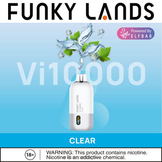 claro cigarro eletrônico HDFV169 Funky Lands vape descartável vi10000 puffs ELFBAR