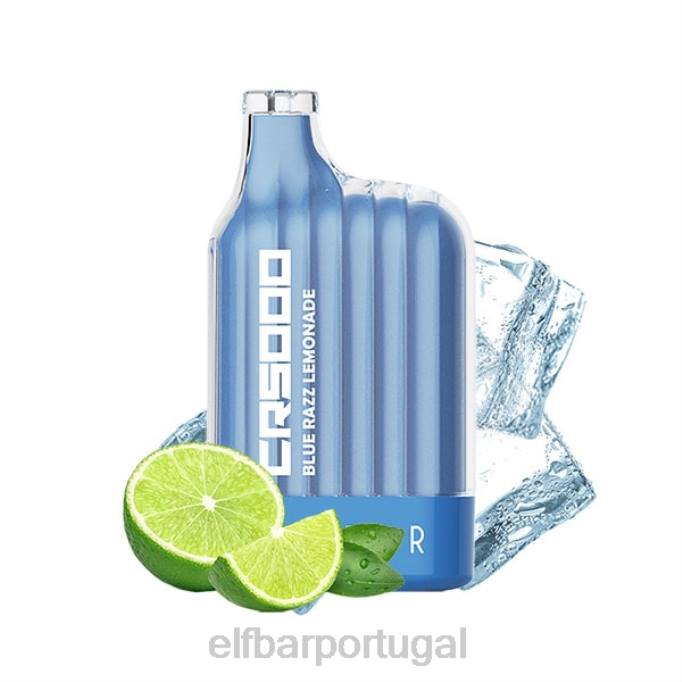 limonada razz azul cigarro eletrônico HDFV21 melhor sabor descartável vape cr5000 ice series ELFBAR