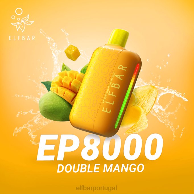 manga dupla cigarro eletrônico HDFV68 vape descartável novos sopros ep8000 ELFBAR